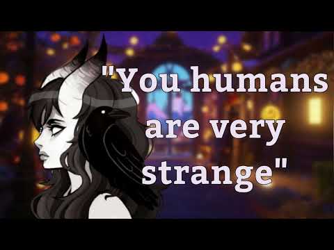 {Asmr} Tsundere monster goes trick or treating with you [enemies to ?] [grumpy] [monster girl] [f4a]