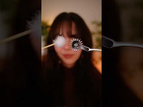 Sharp or soft sensory test #asmr