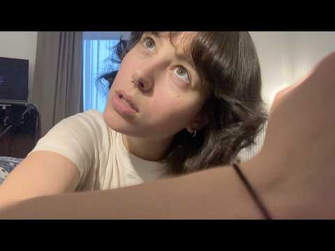 asmr quick body massage with heavy breathing