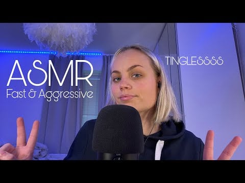 ASMR ✨BEST FAST & AGGRESSIVE TRIGGERS TO HELP YOU GET TINGLES✨(No Talking)