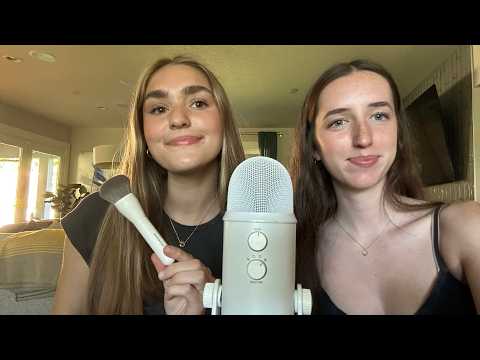 My friends try ASMR part 2!