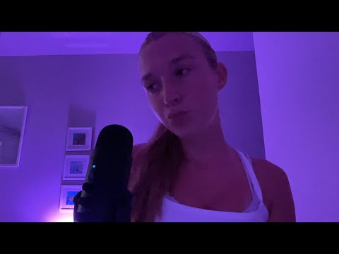 ASMR | Up close whisper ramble and life updates
