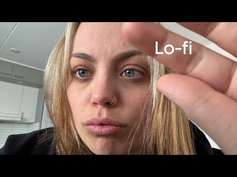 ASMR Lofi tapping around the camera *upclose*