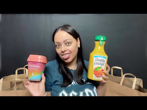 ASMR GROCERY HAUL 🥦🥖🍇 (LoFi Tingles)