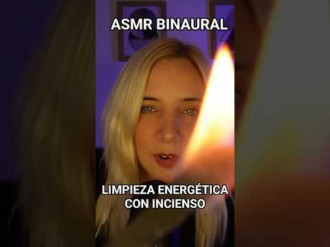 ASMR LIMPIEZA CON INCIENSO #asmr #asmrlimpiezaenergética #limpiezaenergética #meditación
