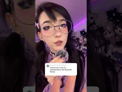 my response to the geodude controversy #asmr #asmrfunny #asmrshor
