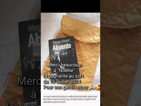 Merci beaucoup          à "Noëllie"la gagnante au sort du 15 Juillet 2024Pour son gentil retour 🙏🥰