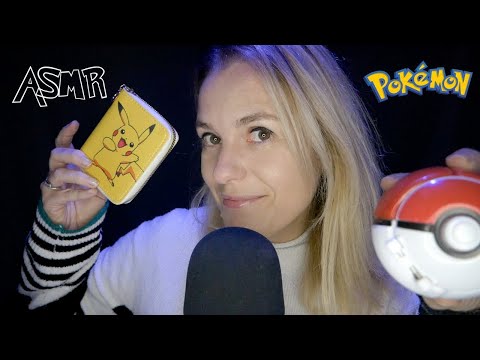 ASMR FR 😃 100% Pokemon avec multidéclencheurs et chuchotement ultra proche du micro