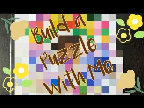 ASMR Build a Puzzle “Dora The Explorer” With Me. 