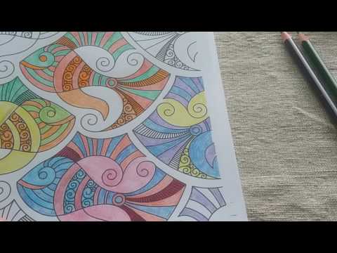 ASMR Finnish inaudible ~ whispering ~ colouring. Part 2.