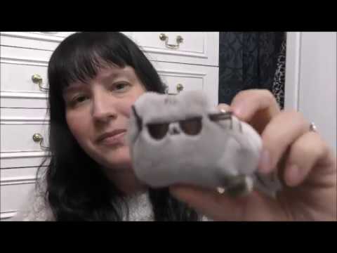 Asmr - Unboxing Pusheen Mystery Surprise Boxes & whispering & Tapping etc!