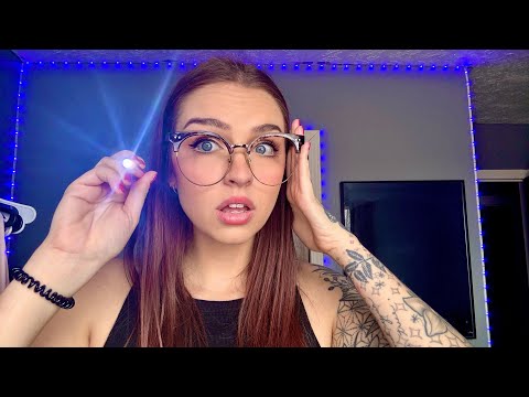 ASMR-QUICK EYE EXAM