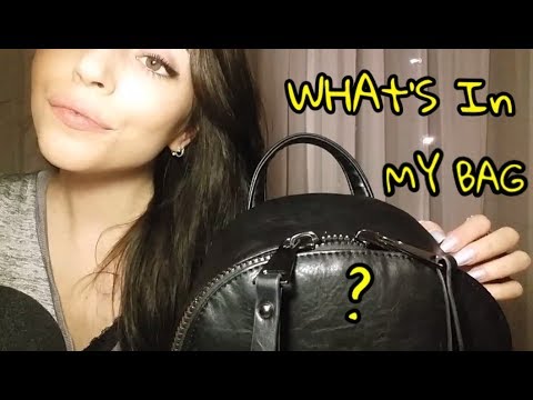 WHAT'S IN MY BAG Rilassati Curiosando Nella Mia Borsa 👜 Asmr Ita