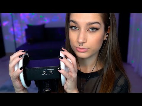ASMR MASAJE de OREJAS con aceite (Para una relajación profunda) 💖 3dio triggers