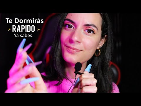 ASMR español Lofi MOUTH SOUNDS para dormir Rapido (asmr visual, susurros)