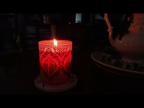 Lo Fi ASMR | Candle, Running Water, White Noise, Humming, Inaudible Prayers