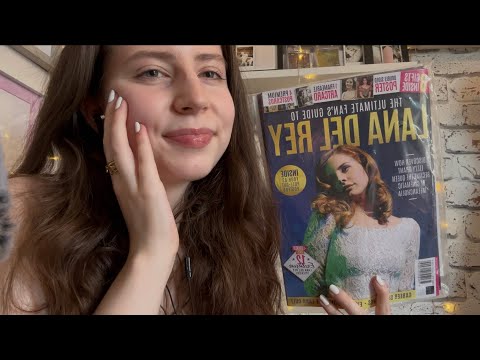 ASMR | Magazine Flip Through - Lana Del Rey Edition 🧚🏼‍♀️