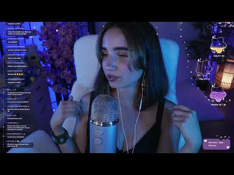 Viens finir la semaine en détente avec moi (Live ASMR 21h-23h)