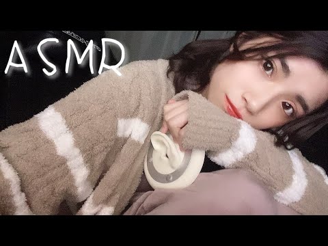 【ASMR】疲れた脳を癒しの音でほぐすLIVE/耳かき、炭酸、オノマトペ/ear cleaning ,water bubble