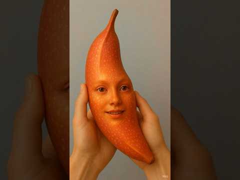 Surreal fruits that didn’t want to be eaten... #asmr #satisfying #relaxing