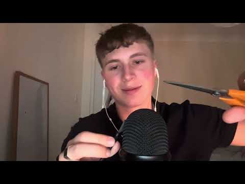 ASMR Haircut and Face Shave Roleplay