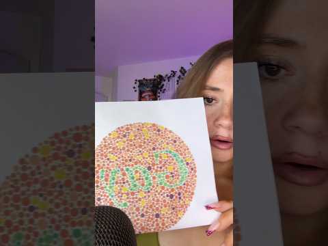 ASMR eye exam
