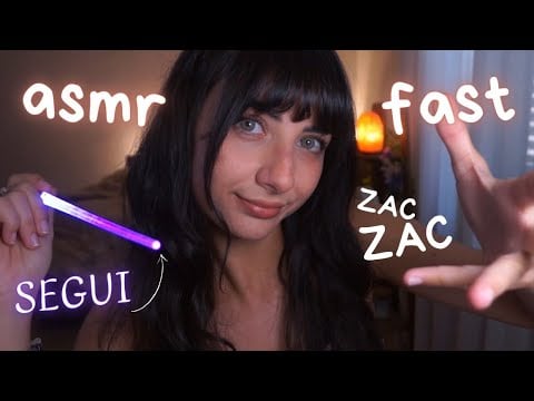 Segui la Lucina & Rimozione negatività FAST ASMR ita per ADHD (Fast Hand Movements and sounds)