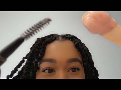 ASMR First Person Eyebrow Salon Role-play  💕🤏🏽 Doing Your Eyebrows ASMR