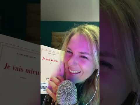 ASMR FR / Mes dernières lectures #asmrfr #asmrfrançais #shortsasmr