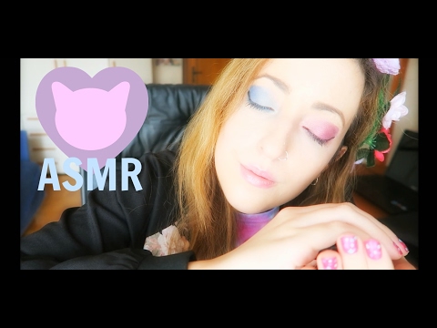 Tratamiento del estrés-ASMR en Español ♡ Masaje con piedras, vela, cristales (atención personal)♡