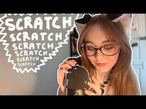 (ASMR) Up-Close Whispers And Mic Scratches