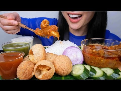 INDIAN FISH CURRY (ASMR EATING SOUNDS) NO TALKING | SAS-ASMR
