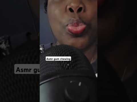 ASMR Gum Chewing & Blowing #asmr #asmrvideo #asmrsounds #gumchewing