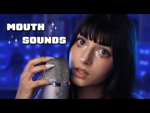 ASMR | Intense Mouth Sounds + Soft Mic Scratching + Echo (No Talking)