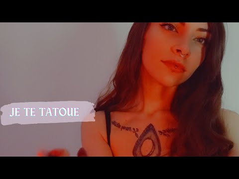 🖤ASMR FRANÇAIS | ROLEPLAY SALON DE TATOUAGE | JE TE TATOUE 🖤