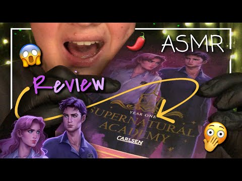 ASMR Buch-Flop wird HIGHLIGHT des Jahres?! 😍 Supernatural Academy 1 (Deutsch/German)