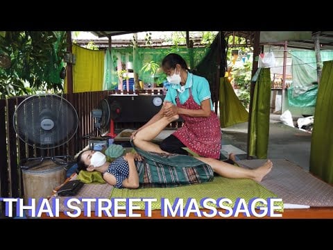Best  FULL BODY THAI MASSAGE / strong back foot head shoulder massage