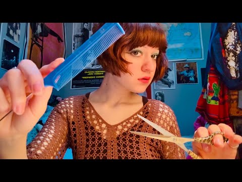 asmr ~ giving you a haircut (it’s 1969) (jersey accent)