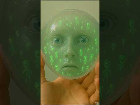 ASMR: Popping Hyperrealistic Living Bubbles 🫧🫧 #asmr #satisfying #ai