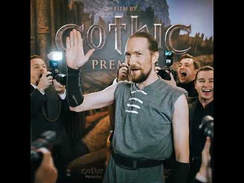 Я в роли главного героя на премьере фильма Gothic