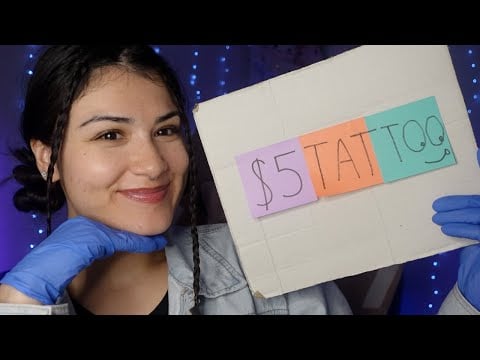 ASMR 😴 Giving You A TINGLY Tattoo (Personal Attention RP)