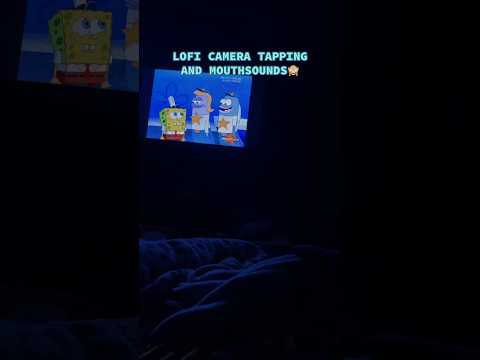 lofi camera tapping and mouthsounds (ft spongebob) #triggersforsleep #tingles #asmrsounds #lofiasmr