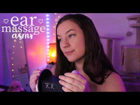 ASMR ♡ 30 Minutes of Lotion Ear Massage w/ the 3Dio - No talking