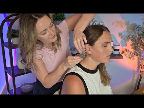ASMR Relaxing Neck & Back Scratching For Sleep 
