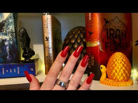 bookshelf tour ⎮ lofi asmr to put you to sleep