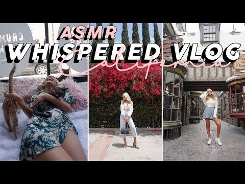 ASMR My Trip To California (Soft Spoken Vlog!) | GwenGwiz