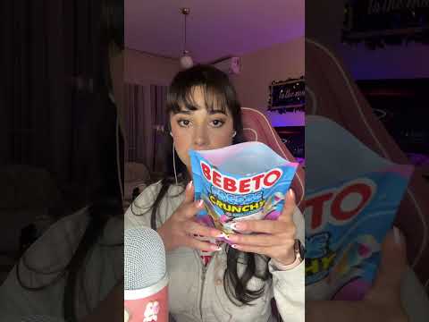 DONDURULUP KURUTULMUŞ JELİBONLAR 🍬🍭 #asmr #asmreating #mukbang