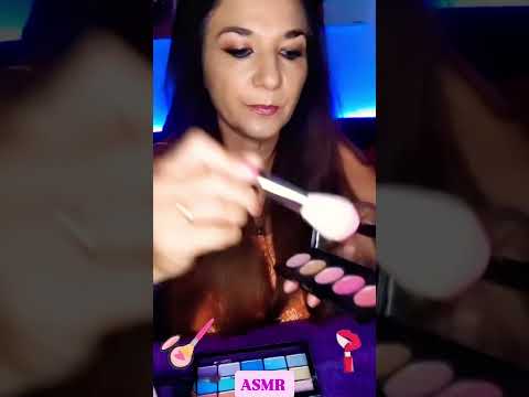 Te maquillo 💋💄video completo en mi canal #asmr #relax #relajación #sonidosrelajantesparadormir