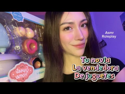 Tu novia tierna te coquetea y es la vendedora de juguetes🥰-ROLEPLAY-ASMR