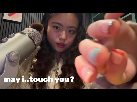 Anticipatory ASMR | upclose scratching, pumping, mic & mouth sounds 𖦤˖*⚝*˖𖦤。